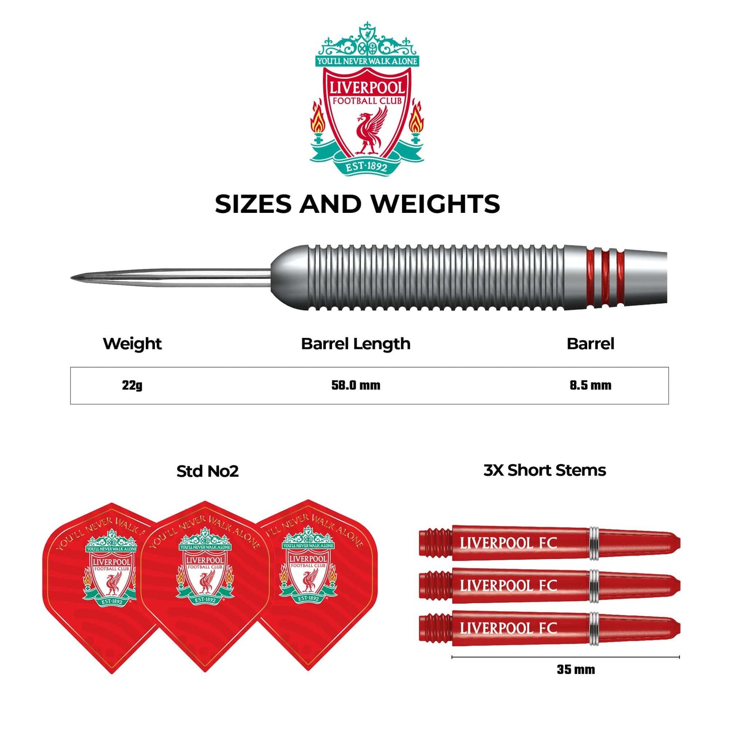 Liverpool FC Darts Gift Set