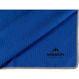 Mission - Hand Towel - Waffle Design - Blue