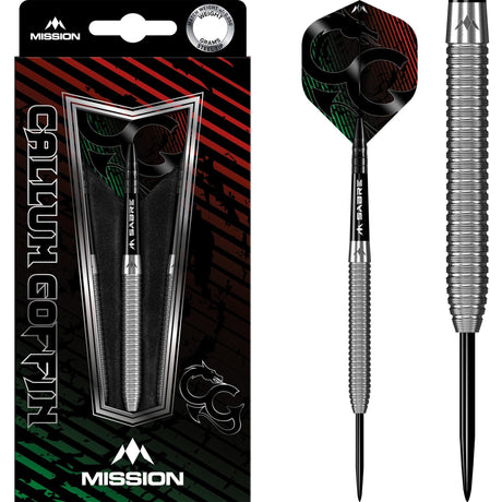 *Mission Callum Goffin Darts - Steel Tip - 90% - Micro Grip 22g