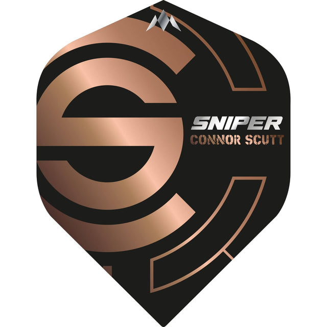 Mission Solo Dart Flights - 100 Micron - Std - No2 - Connor Scutt V2