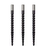 *Mission Lunar CS Dart Points - Spare Points - Rough Cut - Black 36mm