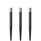 *Mission Lunar FS Dart Points - Spare Points - Rough Cut - Black 32mm