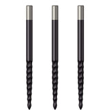 *Mission Lunar FS Dart Points - Spare Points - Rough Cut - Black 38mm