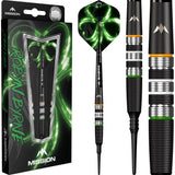 Mission Robyn Byrne Darts - Soft Tip - 90% - Black Titanium 18g