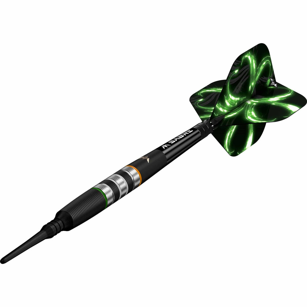 Mission Robyn Byrne Darts - Soft Tip - 90% - Black Titanium 18g