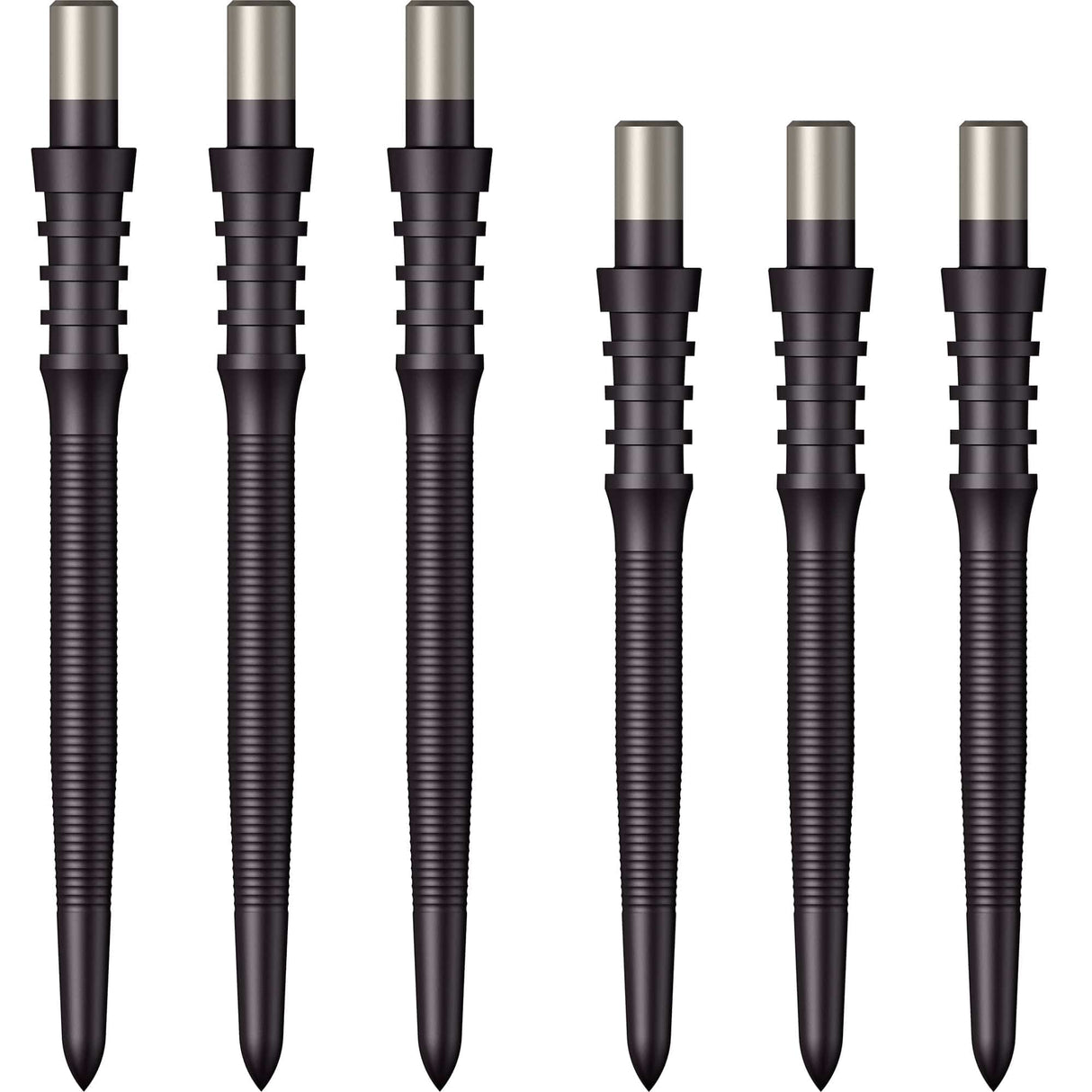 Mission Sniper Points - Steel Tip - Precision Spare Points - Micro Grip - Black