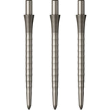 Mission Sniper Points - Steel Tip - Precision Spare Points - Ripple - Silver 32mm