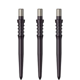 Mission Sniper Points - Steel Tip - Precision Spare Points - Titan Pro - Black 28mm