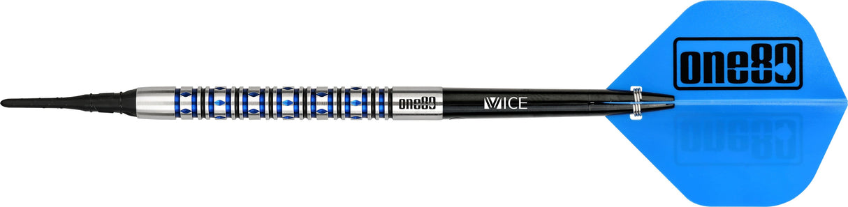 One80 Alexis Toylo Darts - Soft Tip - Cool Cat - Blue - 20g 20g