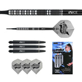*One80 Beau Greaves Darts - Soft Tip - HD - Black & Silver