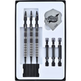 *One80 Beau Greaves Darts - Soft Tip - HD - Black & Silver