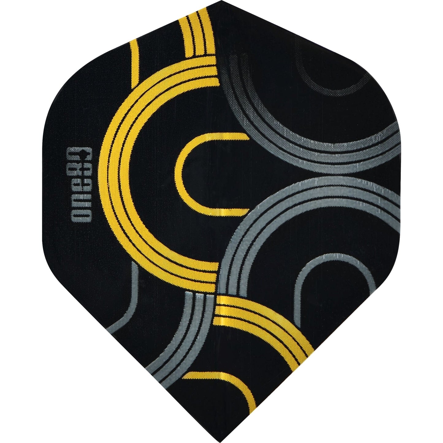 One80 Circult Dart Flights - 100 Micron - No2 - Std Gold