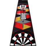 One80 Poly Dart Mat - Floor Protection - incl. Oche Tape - Logo