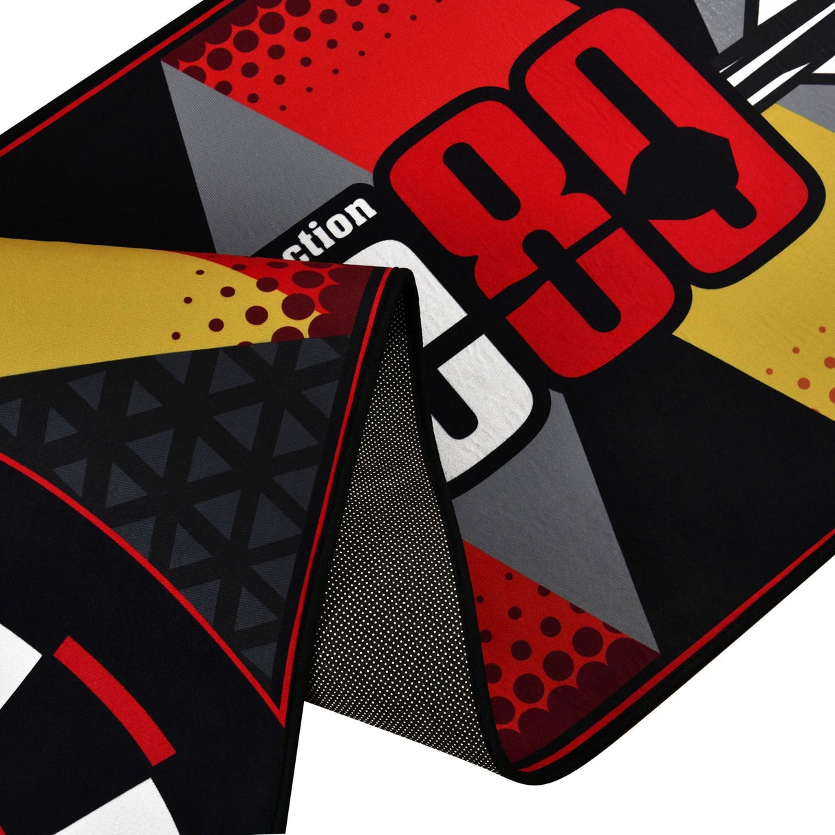 One80 Poly Dart Mat - Floor Protection - incl. Oche Tape - Logo