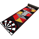 One80 Poly Dart Mat - Floor Protection - incl. Oche Tape - Logo