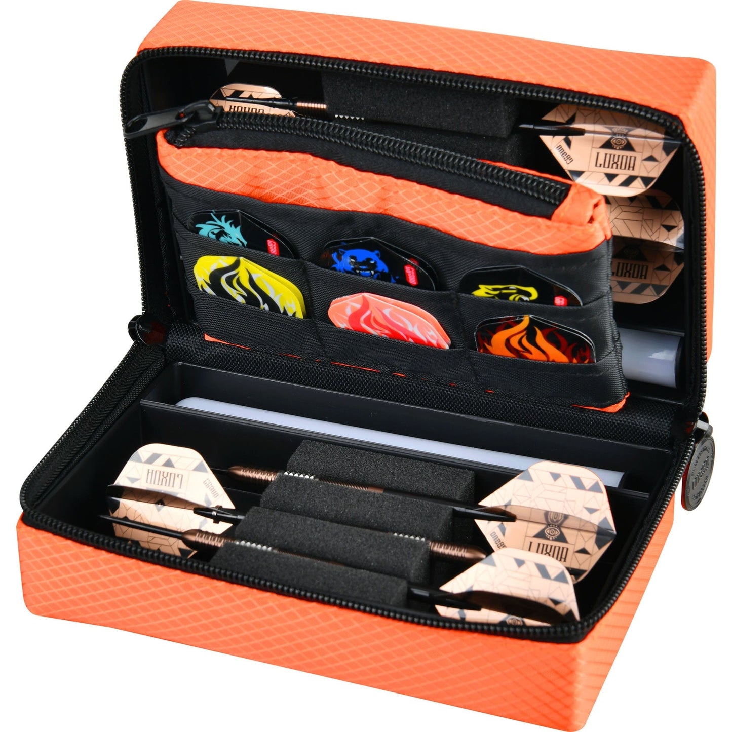 One80 Double D-Box Dart Case - Strong & Solid