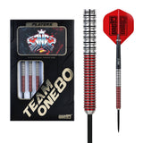 One80 Jaime Nuñez Cortes Darts - Steel Tip - JNC - Signature Darts - Electric Red