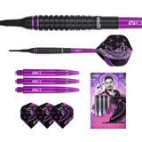 One80 Jelle Klaasen HD Darts - Soft Tip - The Cobra - Black 19g