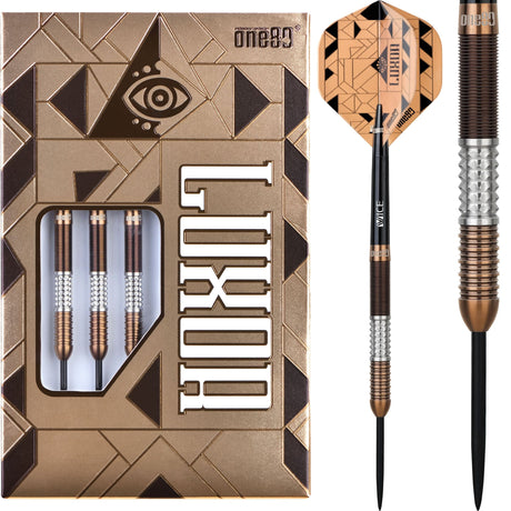 One80 Luxor Alpha Darts - Steel Tip - Bronze 21g