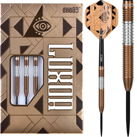 One80 Luxor Beta Darts - Steel Tip - Bronze 21g