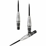 One80 Niko Springer Darts - Steel Tip - Signature - Black \ Silver - 22g 22g