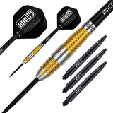 One80 Peter Machin Darts - Steel Tip - Signature - V2 - Gold - 23g 23g