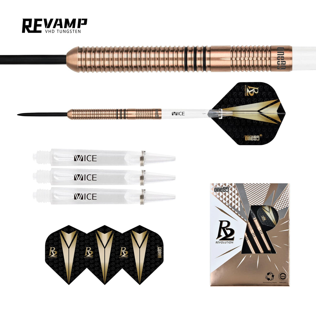One80 R2 Interchange Darts - Steel Tip - Re-vamp
