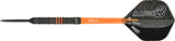 One80 Raise B Darts - Steel Tip - Black - Orange Rings