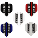*Ruthless - Clear Panel - Dart Flights - 100 Micron - Mini - Std