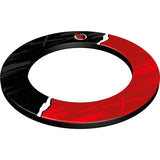 Ruthless Dartboard Surround - Professional - RipTorn - Black & Red