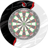 Ruthless Dartboard Surround - Professional - RipTorn - Black & Grey