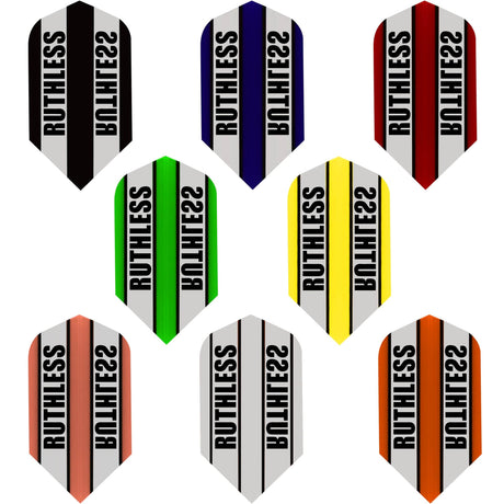 Ruthless - Clear Panel - Dart Flights - 100 Micron - Slim