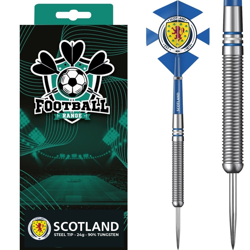 Scotland Football Darts - Steel Tip Tungsten - Official Licensed - Logo - 24g