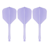 Caliburn SUP Lite Dart Flights - Moulded Flight & Shaft - Standard No6 - Misty Purple