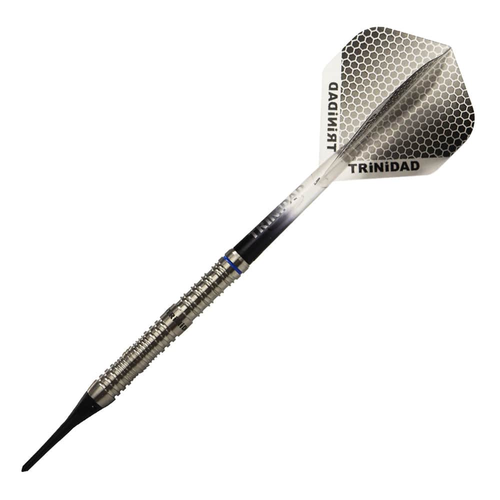 *Trinidad Pro - Soft Tip Darts - Juan Rodriguez - BW 19.0g - Pelut - 19g 19g