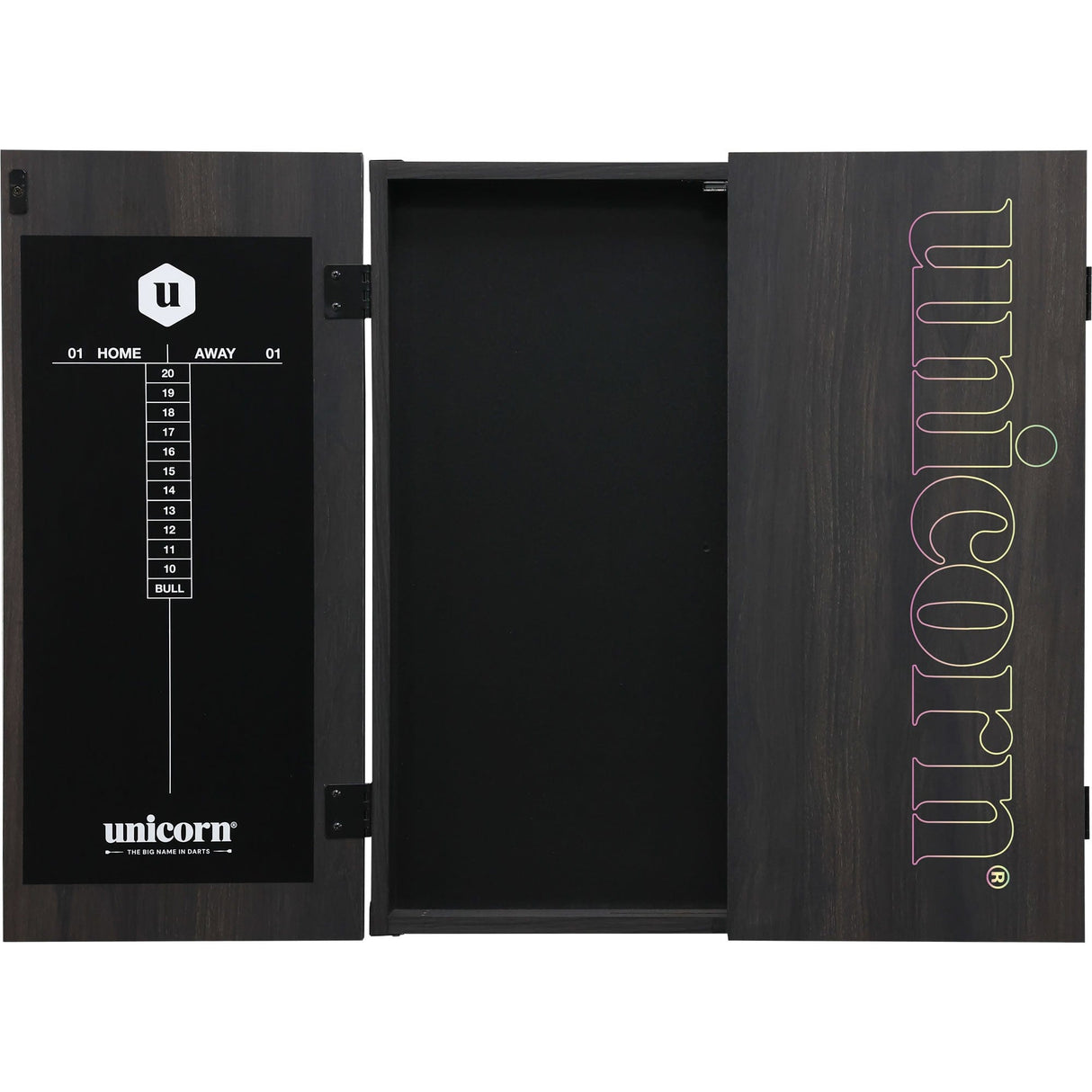 Unicorn Dartboard Cabinet - Maestro - Square - Eat, Sleep, 180, Repeat