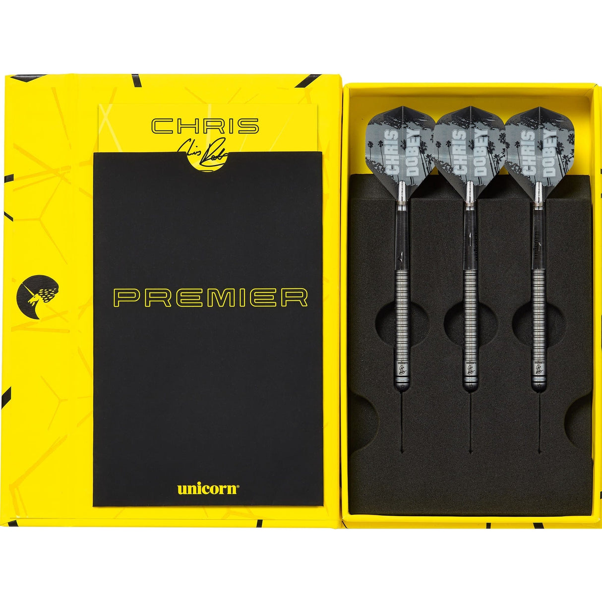 *Unicorn Chris Dobey Darts - Premier - Soft Tip Tungsten - Natural