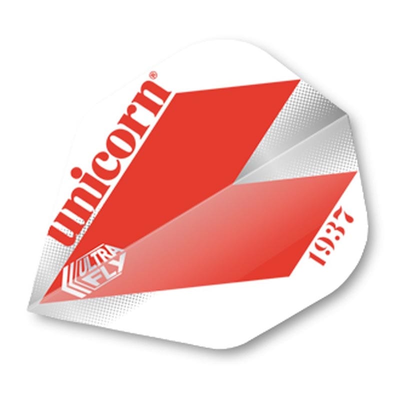 Unicorn Ultrafly Dart Flights - 100 - Plus Std - Comet Red