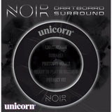 Unicorn Dartboard Surround - Professional - Heavy Duty - Noir