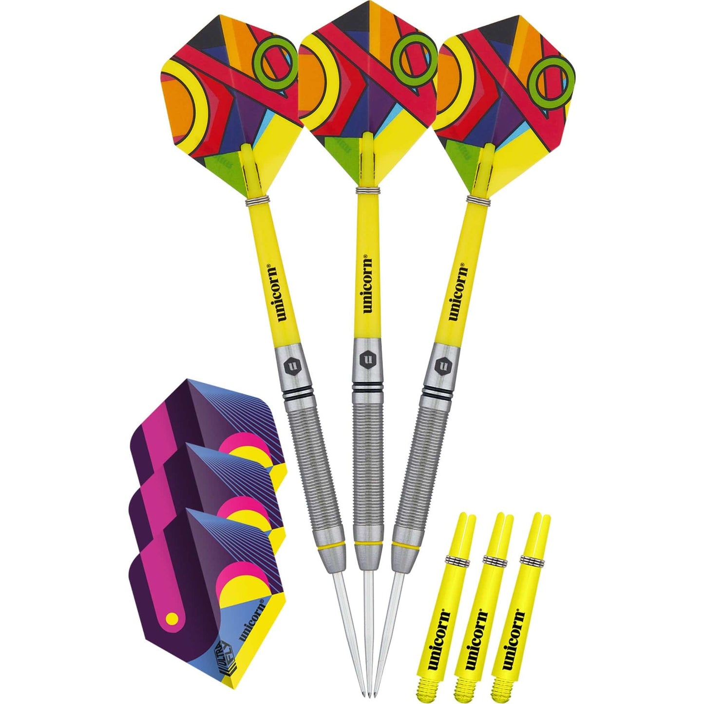 Unicorn Flair Darts - Steel Tip - Style 5 - Micro Grip 24g