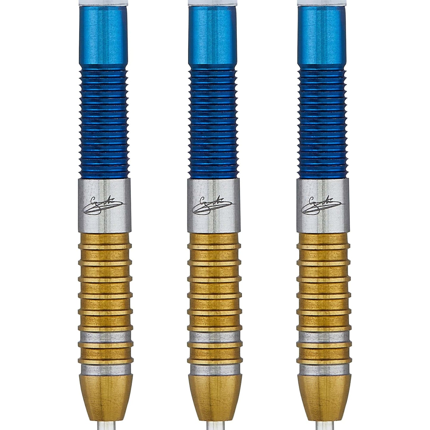 Unicorn Gary Anderson Darts - Steel Tip - The Flying Scotsman - Duo - Blue & Gold