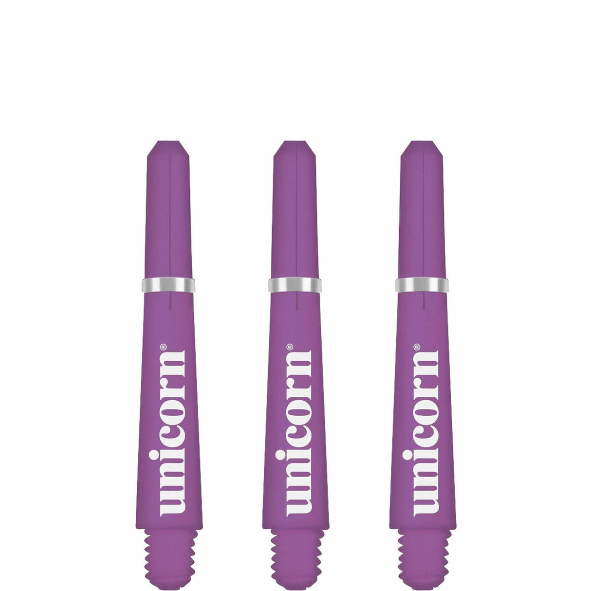 Unicorn Gripper 4 Dart Shafts - Purple Short