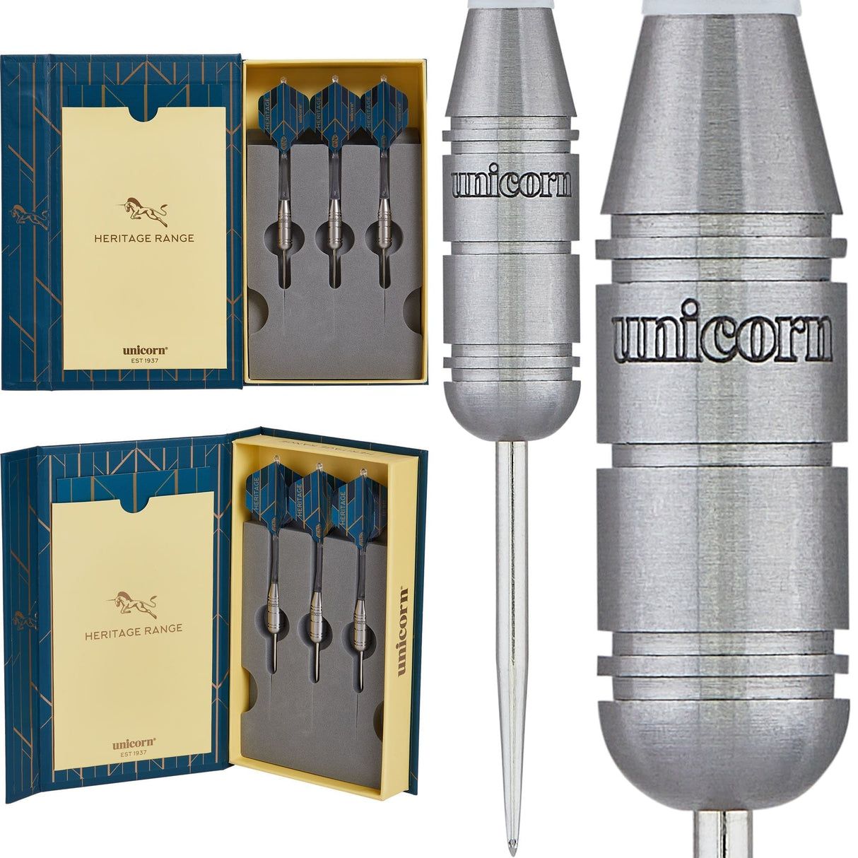 Unicorn Heritage Darts - Steel Tip - Zippy 1981 25g