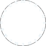 Unicorn Number Ring - for Eclipse Ultra Dartboard - 30% Larger Numbers