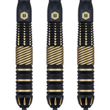 Unicorn Top Brass Darts - Steel Tip - Style 2 - Black & Gold 19g
