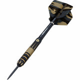 Unicorn Top Brass Darts - Steel Tip - Style 2 - Black & Gold 19g