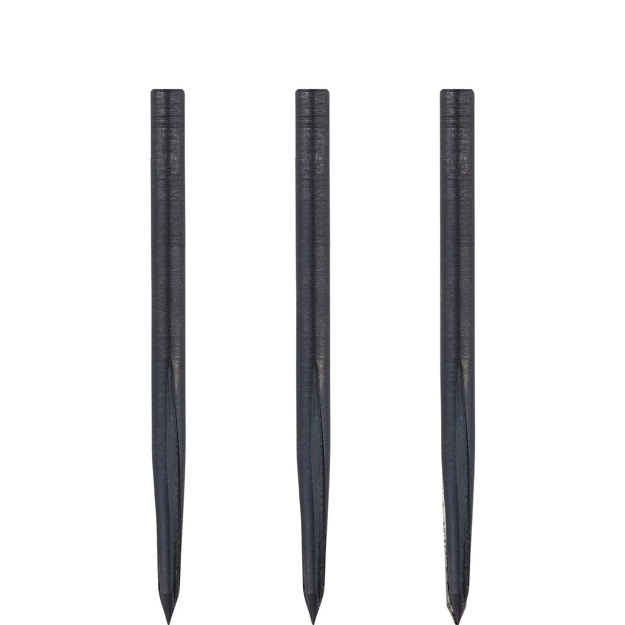 Unicorn Volute Dart Points - Steel Tip - Smooth - Black 36mm