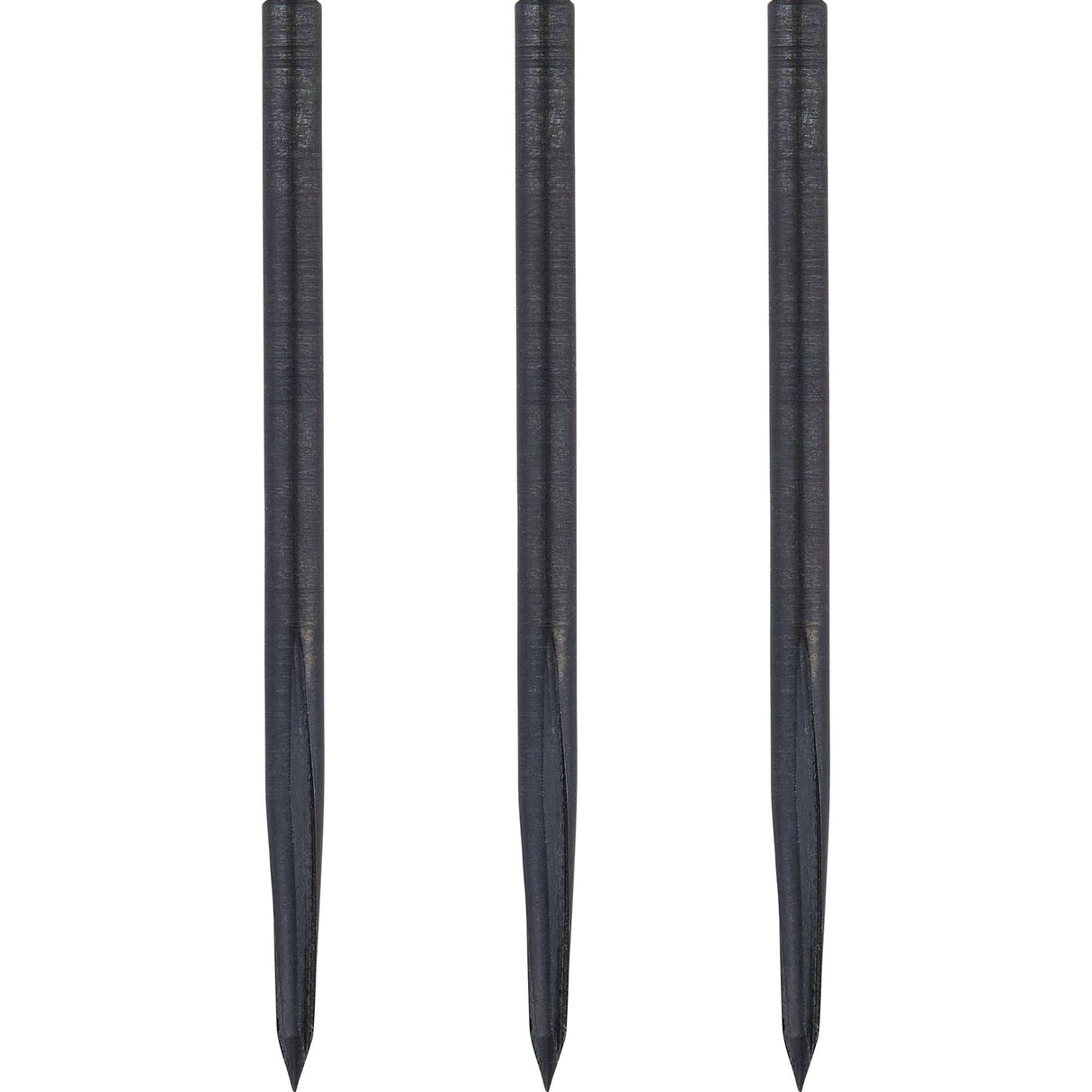 Unicorn Volute Dart Points - Steel Tip - Smooth - Black 42mm