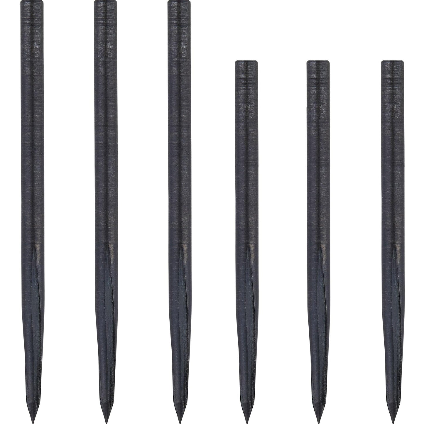 Unicorn Volute Dart Points - Steel Tip - Smooth - Black