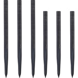 Unicorn Volute Dart Points - Steel Tip - Smooth - Black